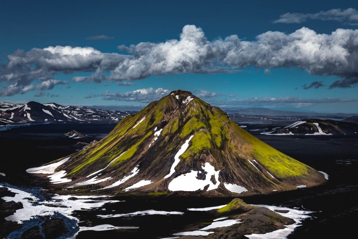 Aerial Photography, AGP Favorite, Ásahreppur, Europe, Fjallabaki, Highlands, Iceland, Maelifell, Travel